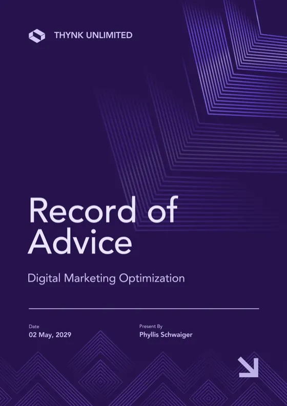 Record of Advice