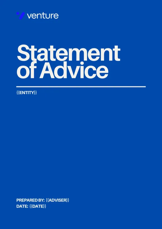 Statement of Advice